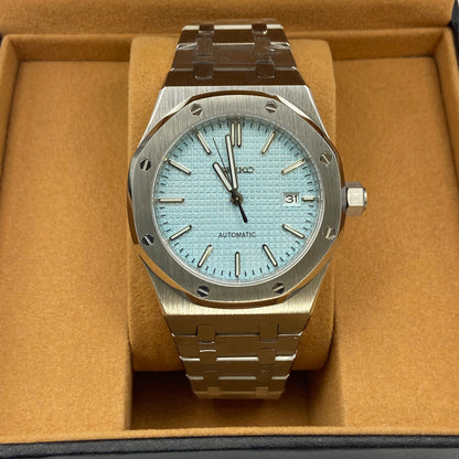 Seiko Mod Royal Oak Tiffany Blau