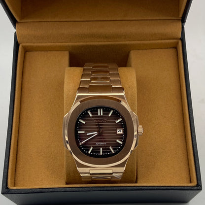 Seiko Mod Nautilus Chocolate