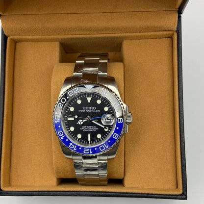 Seiko Mod GMT Batman