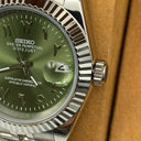 Seiko Mod Datejust Mod Arabic Olive Green