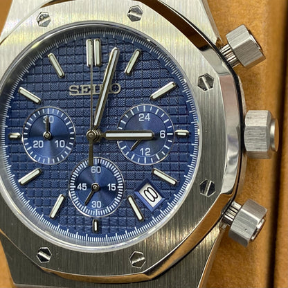 Seiko Royal Oak Cronografo Blu