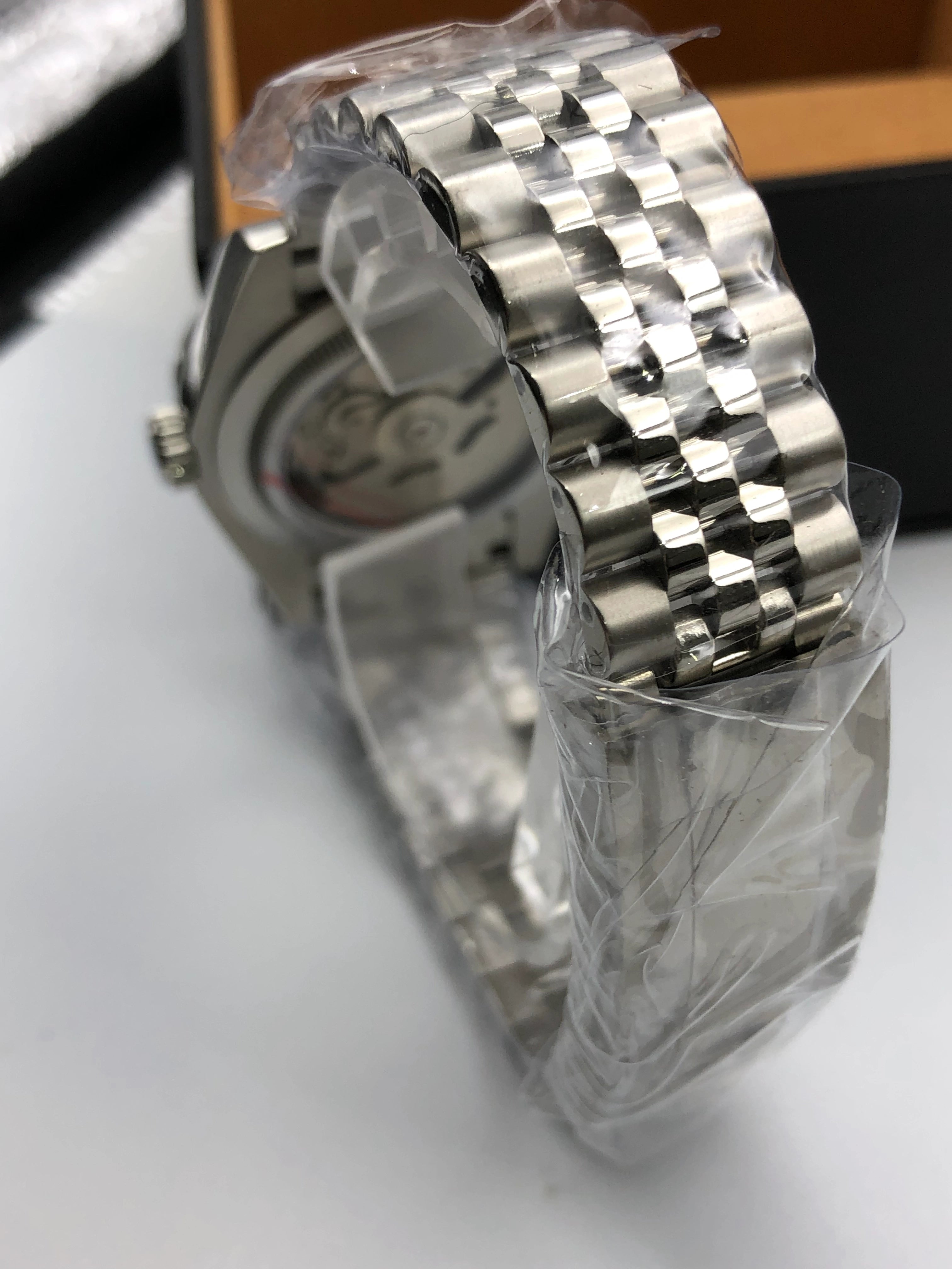 Seiko Mod Datejust Arabisch Grün