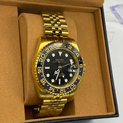 Seiko Mod GMT Master Gold
