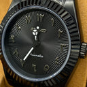 Seiko Mod Datejust Arabic Panthera Black