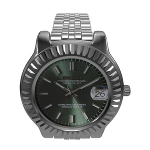 Seiko Mod Datejust Rhodium