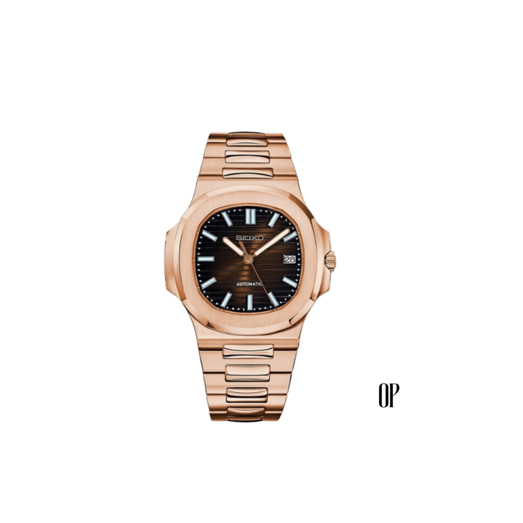 seiko-mod-nautilus-rose-gold-brown