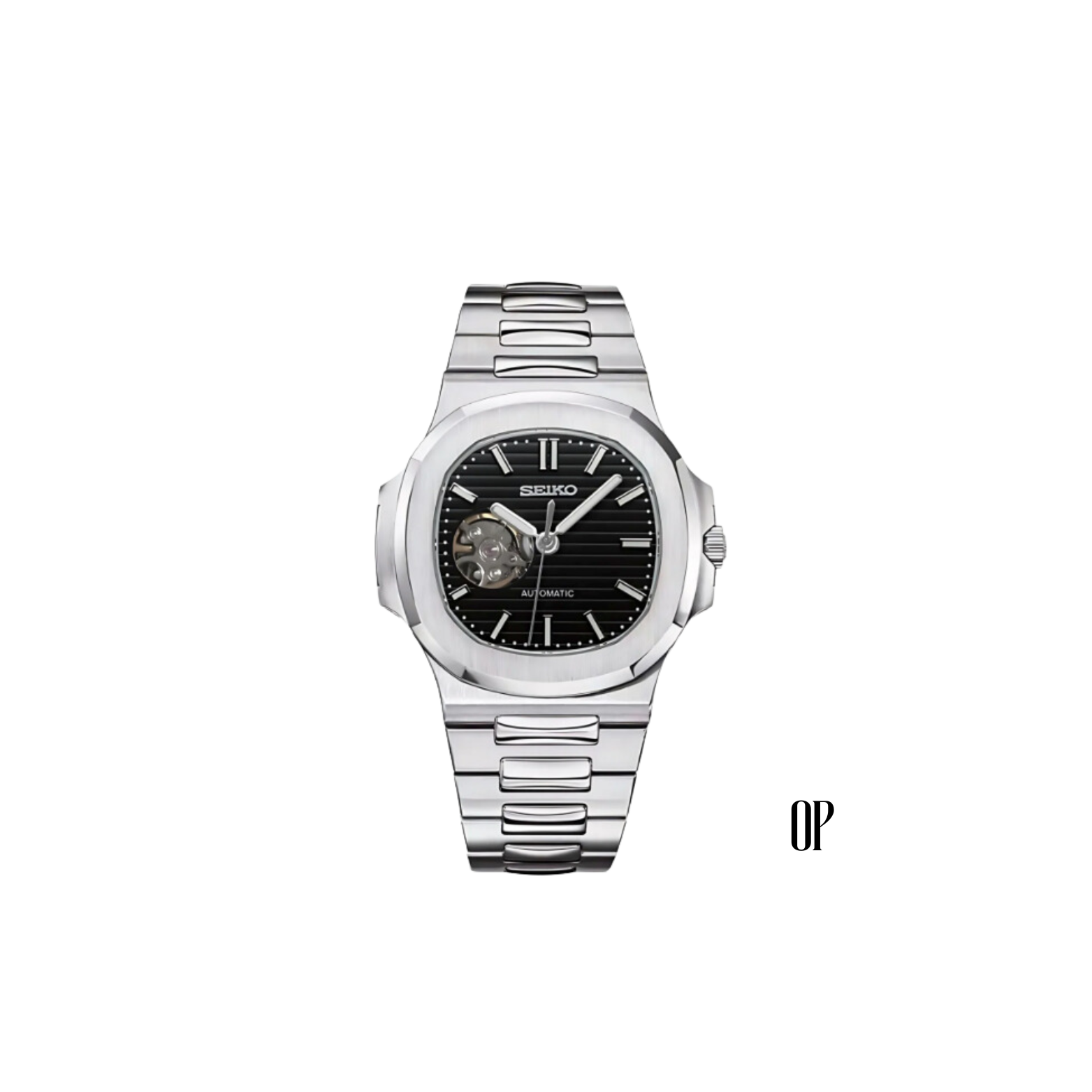 seiko-mod-nautilus-black-open-movement