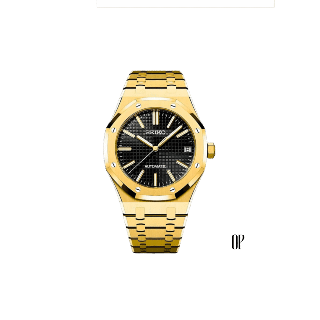 Seiko Royal Oak Golden/Black Watch