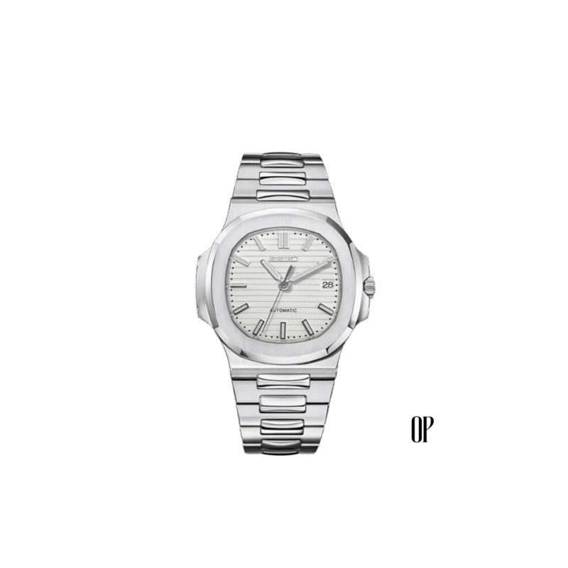 Seiko Mod Nautilus White