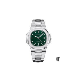 Seiko Mod Nautilus Green
