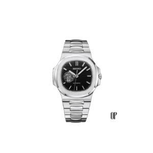 Seiko Nautilus Silver/Black OM Watch
