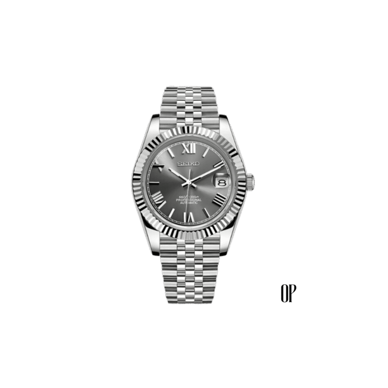 Seiko Datejust Roman Grey