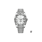 Seiko Mod Datejust White