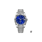 Seiko Mod Datejust Arabic Blue