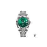Seiko Mod Datejust Arabic Green