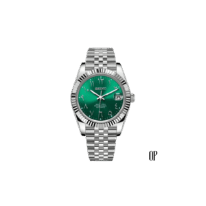 Seiko Mod Datejust Arabic Green