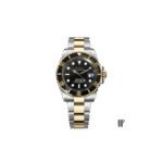 Seiko Mod Submariner Two-Tone Black