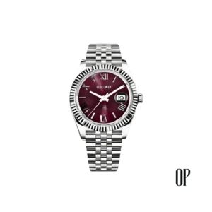 Seiko Mod Datejust Roman Purple