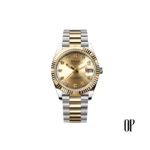 Seiko Mod Datejust Gem Gold Two Tone
