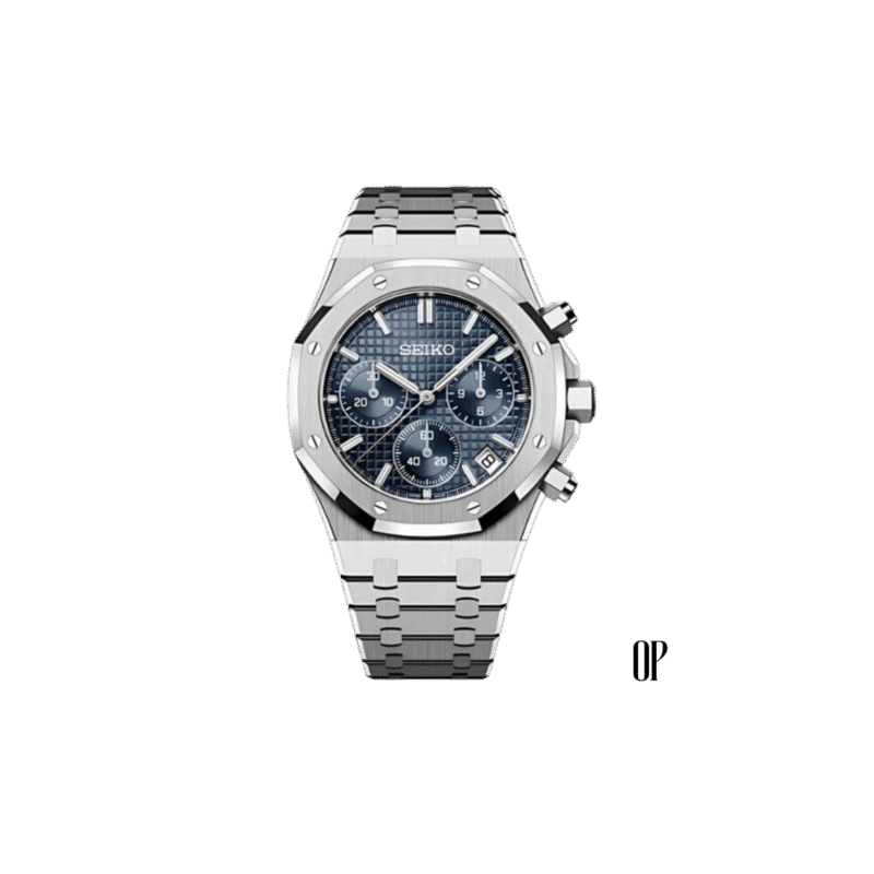 seiko-royal-oak-chronograph-blue