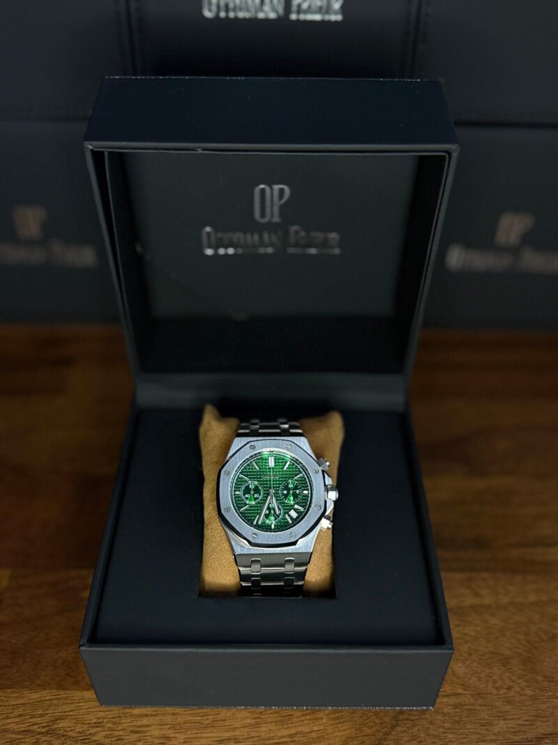 Seiko Mod Royal Oak Green - Image 2