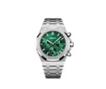 Seiko Mod Royal Oak Chronograph Green