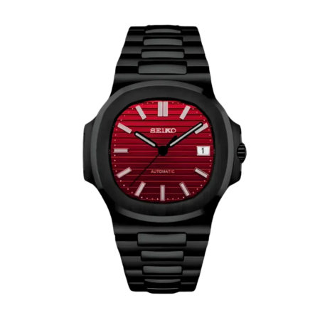 Seiko Mod Nautilus Inferno.