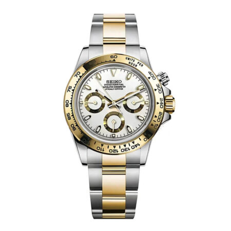 Seiko Mod Daytona Two Tone Gold Ottoman Prieur