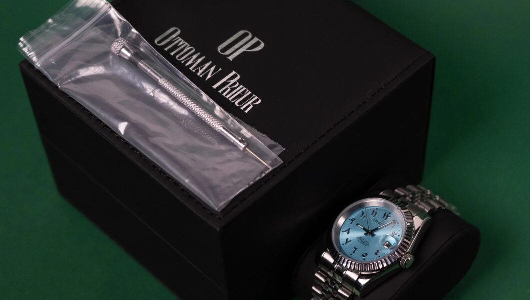 Seiko Mod Datejust Arabic Light Blue Ottoman Prieur