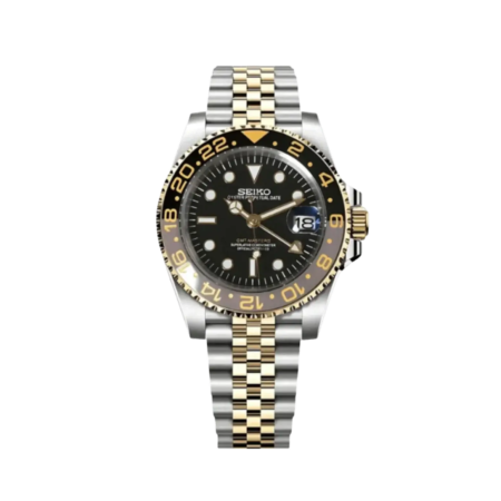 Seiko Mod GMT Master II Two-Tone.