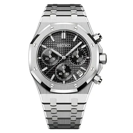 seiko-royal-oak-chronograph-black